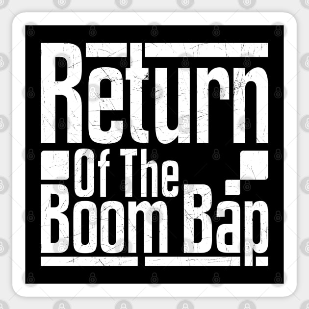 Return Of The Boom Bap Sticker by Degiab